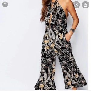 Free People Halter Jumpsuit